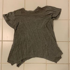 CUTE grey loose top!